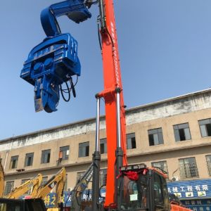 18M 3200rpm Vibration Impact Hammer Hydraulic Pile Driver