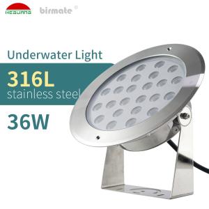 Wholesale IP68 36W Waterproof Led Underwater Light 3200lm With ERP from china suppliers