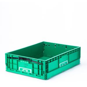 Solid Box Style Stackable Plastic PP Container for Heavy Duty Collapsible Box