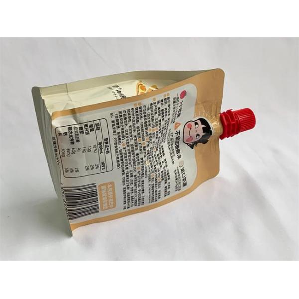 QS High Barrier Spout Packaging Pouches Eco Friendly For Liquid