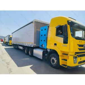 Customized 3 Axles Curtain Side Semi Trailer With Jost Kingpin And Waterproof