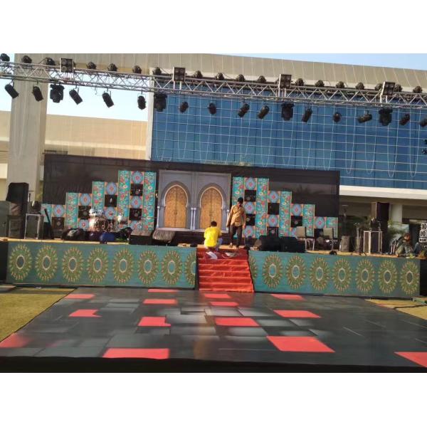 High Resolution Outdoor LED Video Screen Rental , Advertising LE Display Screen P4