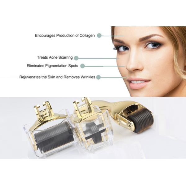 Portable Titanium Derma Roller Body Slimming Devices Multi Needle Length