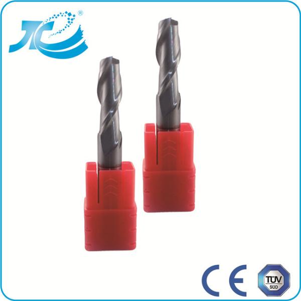 High Speed End Mill Tool , Two Flute End Mill CE / TUV Approved 50 - 150mm Length