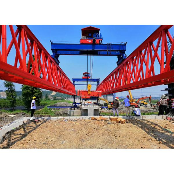 Outdoor Railway Transporting Launcher Crane 0.3 - 3m/Min Trolley Speed 2000kN