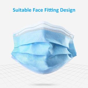 Wholesale Non Woven Fabric 3 Ply Disposable Face Mask 3 Layers Against Catkin Pollen from china suppliers