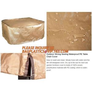 RECTANGLE, PVAL TABLE COVER, LARGE W/UP TO 6 CHAIRS FITS UP TO 108"L 85"W 23"H,