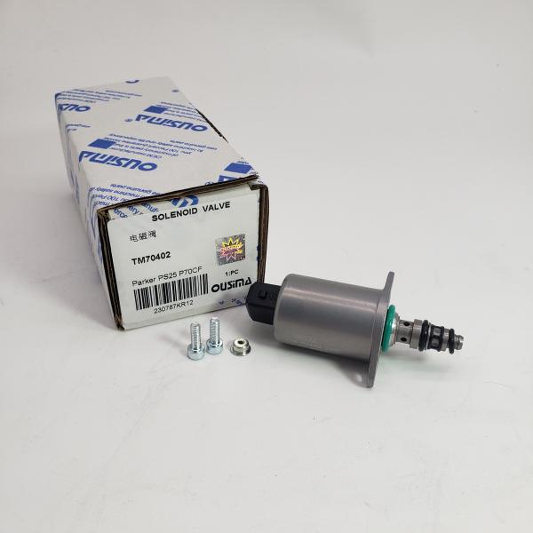 Excavator Hydraulic pump Solenoid Valve TM70402 for Parker PS25 P70CF