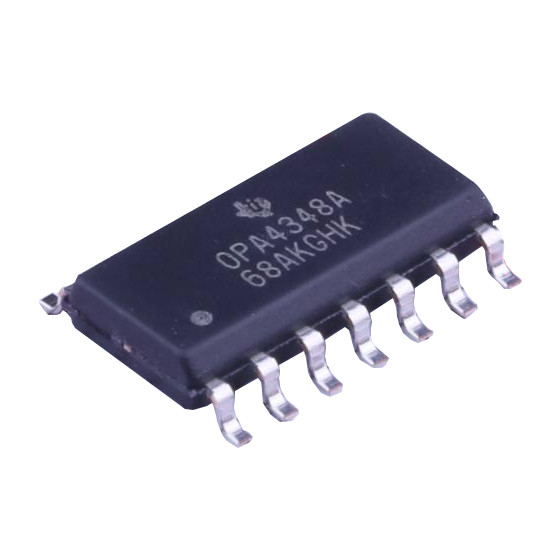 Quality OPA4348AIDR IC Electronic Components CMOS Rail-to-Rail Operational Amplifiers for sale