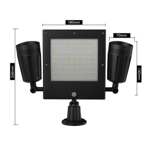 IP65 Solar Garden Light with Light Control and Human Sensing