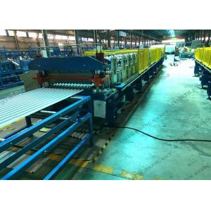China 1250mm 380v Metal Roofing Sheet Making Machine Plc Automatic on sale