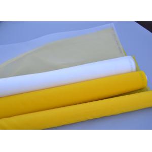 Low Elasticity Polyester Silk Screen Printing Mesh , Durable Polyester