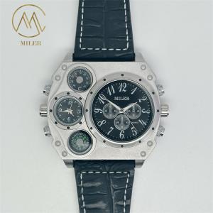 Men Quartz Watch Elegant Design Quartz Light Watch With Push-Button Hidden Clasp