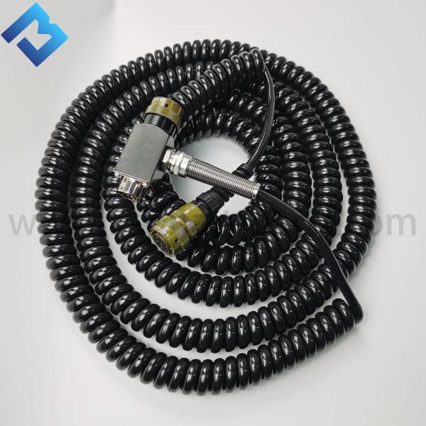 2725497 7-Pin Spiral Data Cable for Asphalt Pavers