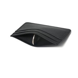 RFID Blocking Leather Card Holder With Multifunctional Features And Anti