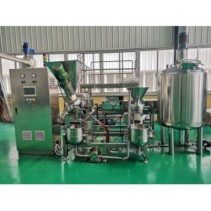 Commercial Electric Peanut Butter Grinding Machine Gas Heating