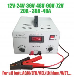 Wholesale 12V 24V 36V Golf Cart Trickle Charger 15A Lead Acid And Lithium Battery Chargers from china suppliers