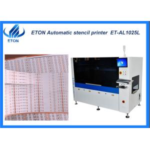 China Max FPCB Diagonal 1％ Automatic Stencil Printer For LED Flexible Strip Light on sale