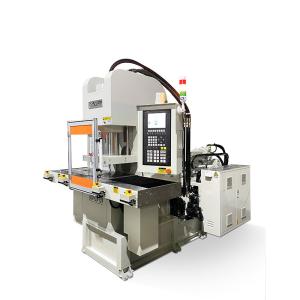 High Efficiency Double Slide Power Cord Vertical Injection Molding Machine For