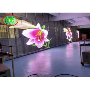 Full Color SMD Transparent LED Curtain Display P3.91 for Window Advertising