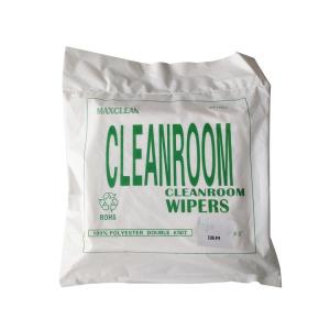 6"X6" 140GSM Polyester Double Knit Cleanroom Wiper