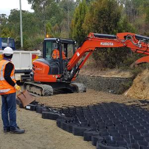 Steep Slope Protection Reinforcement HDPE Geocell for Parking Lot Road Soil