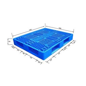 Wholesale LLDPE Reinforced Rackable Plastic Pallets 1500kg Dynamic Load from china suppliers