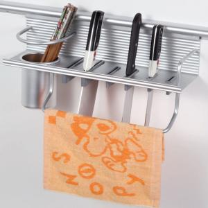 Wholesale Luxury Italy style kitchen utensil storage racks and shelves with hooks from china suppliers