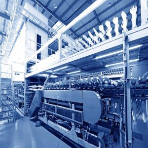 High-speed glove production line latex examination gloves making machine