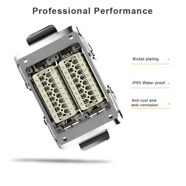 7mm Stripping Waterproof Electrical Connectors 500V WHE32C