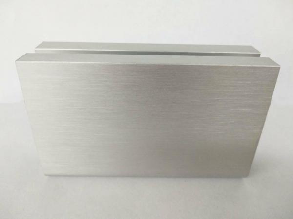 Silver Anodized Aluminum Extrusions For Decoration / Transportation