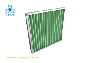 China Class G4 High Dust Holding Pleated Air Filter , Household Pre Filtration System on sale