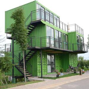 20FT Two-Story Modern Flat Pack House Modular Prefabricated Hotel-Style