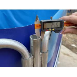 XDEM Agriculture Foldable PVC Square Tanks Tarpaulin Culture Square Fish Pond