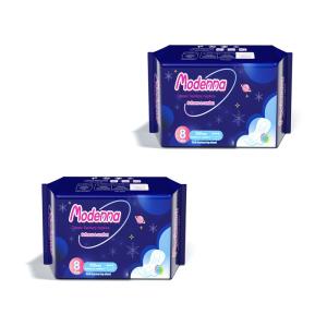 Feminine Non Woven Sanitary Pads 290mm Biodegradable Super Absorbency