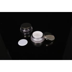 hand lip crystal pump empty square white Screen Printing Airless 30ml Cosmetic