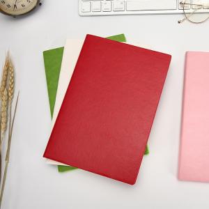 Custom Printed Business Leather Cover A5 Hardcover Journal Notebook with