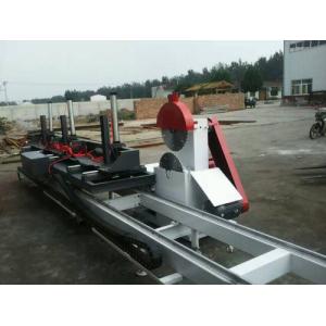 China supply PLC auto double blades circular sawmill with log carriage planks
