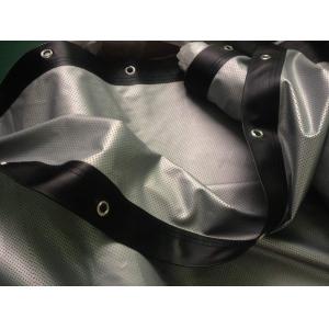 Portable Silver Projection Screen For 3D Movie , Perforation Waterproof