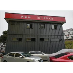 Light Steel Structure Building For Two-Storey Fire Station