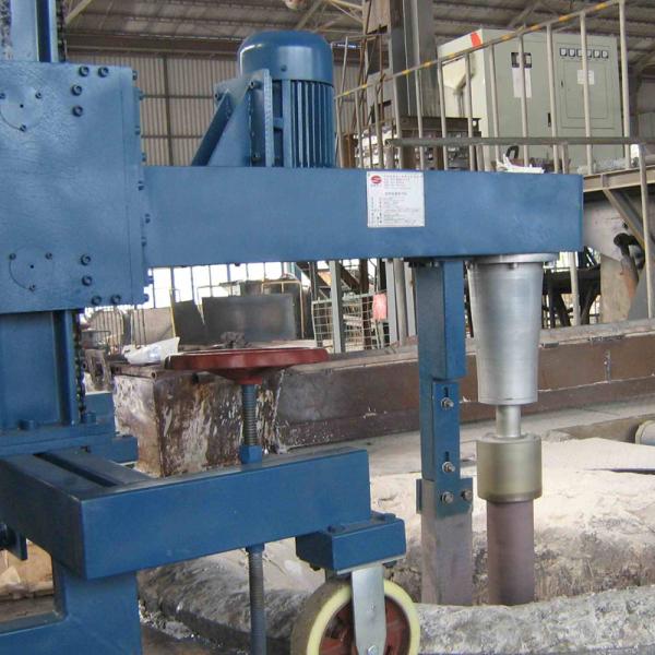 1 - 3ml Injection Volume Rotary Flux Injector 0 - 300mm/s For Refining Aluminum