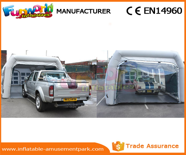 PVC Tarpaulin Inflatable Party Tent Paint Spray Booth Inflatable Car Wash Tent