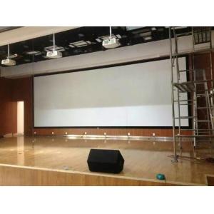 HD Customized Fixed Frame Projector Screen Shrot Throw With Black Velvet