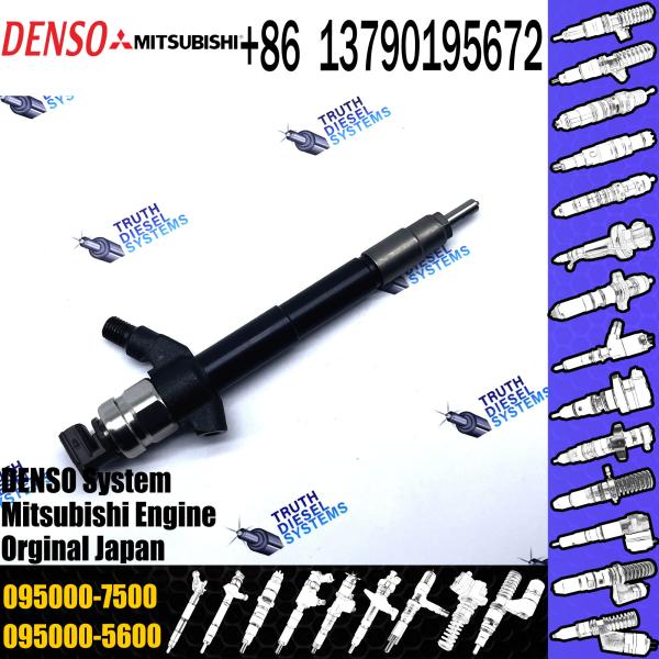 Quality 095000-8220 095000-8560 common rail diesel injector diesel 095000-8220 095000-8560 carl fuel injector for Prado D4D 1KD- for sale