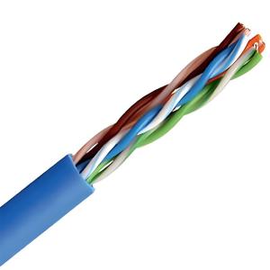 CMX UTP CAT5E Cable PVC Network Cable 24AWG Solid Bare Copper 1000FT