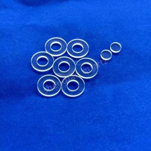 Professional Custom Transparent Quartz Punching Sheet High Temperature Resistant