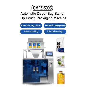Automatic Granule Bag Packing Machine Multi-Function Prefabricated Zipper Bag