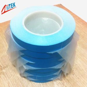 Wholesale Blue Low Thermal Impedance Thermal Adhesive Tape for Bonding Heat Dissipation Fins 10&quot; x 400' Sizes 0.8 W/mK from china suppliers