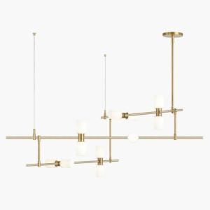 Vsual Comfort ModernRail Chandelier 700MDCHCR