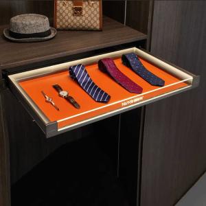 China Pull Out Fashion Accessory Organizer Watch Dressing Baskets for Tie and Belt on sale